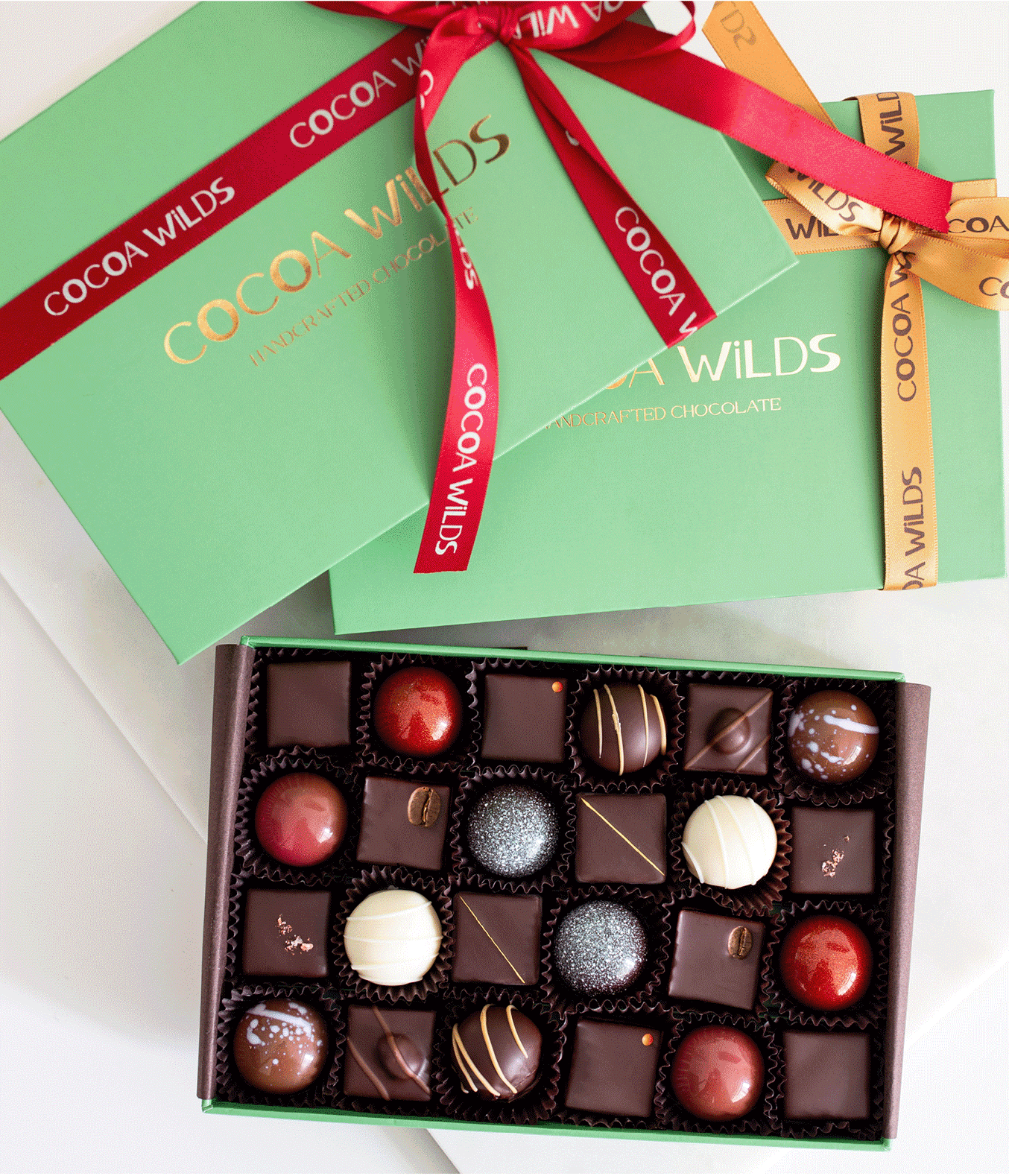 NEW Cocoa Wilds 24 Piece Chocolate Box