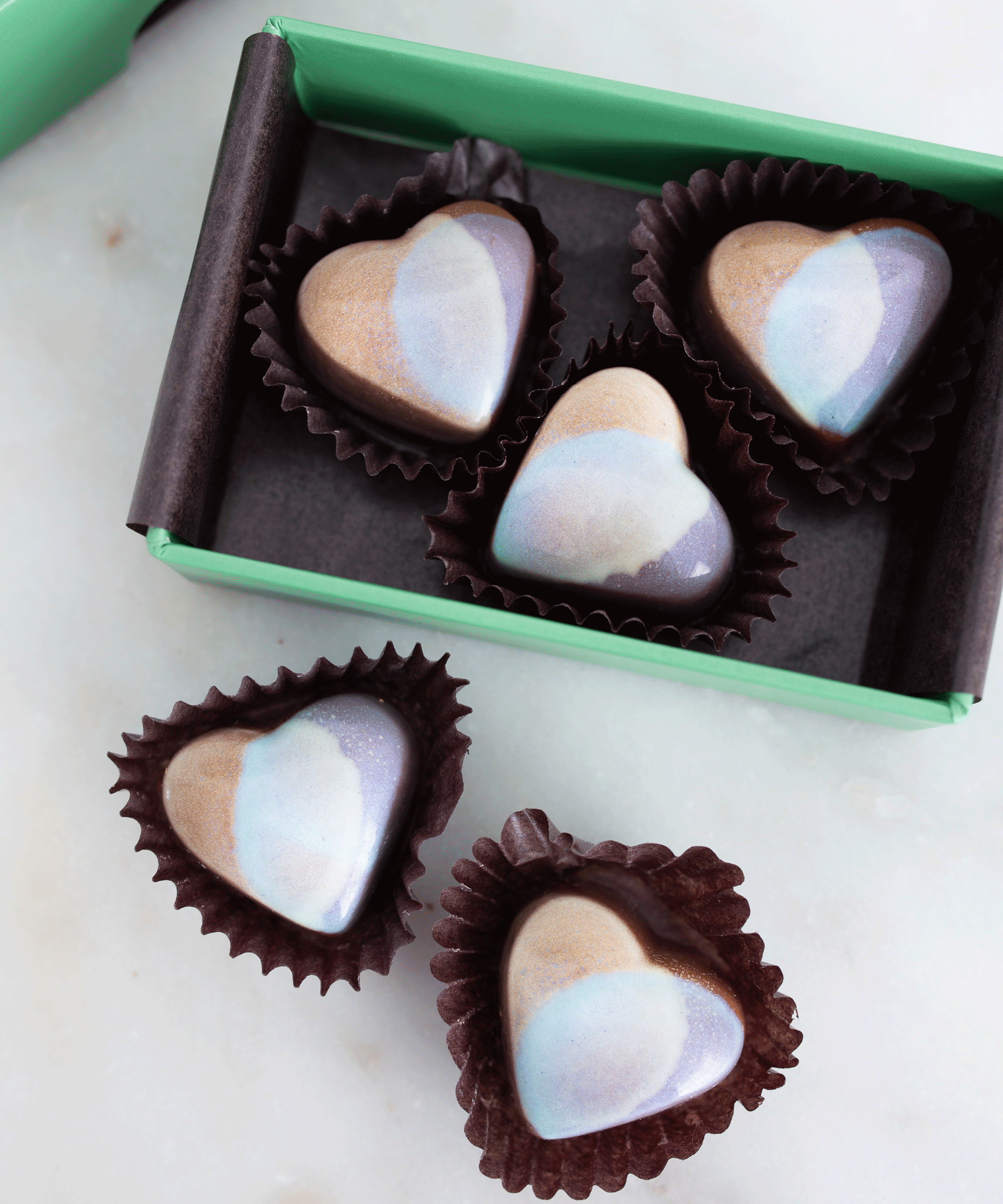 In-Store Exclusive: Dubai Pistachio Hearts 💚🤎 Chocolates