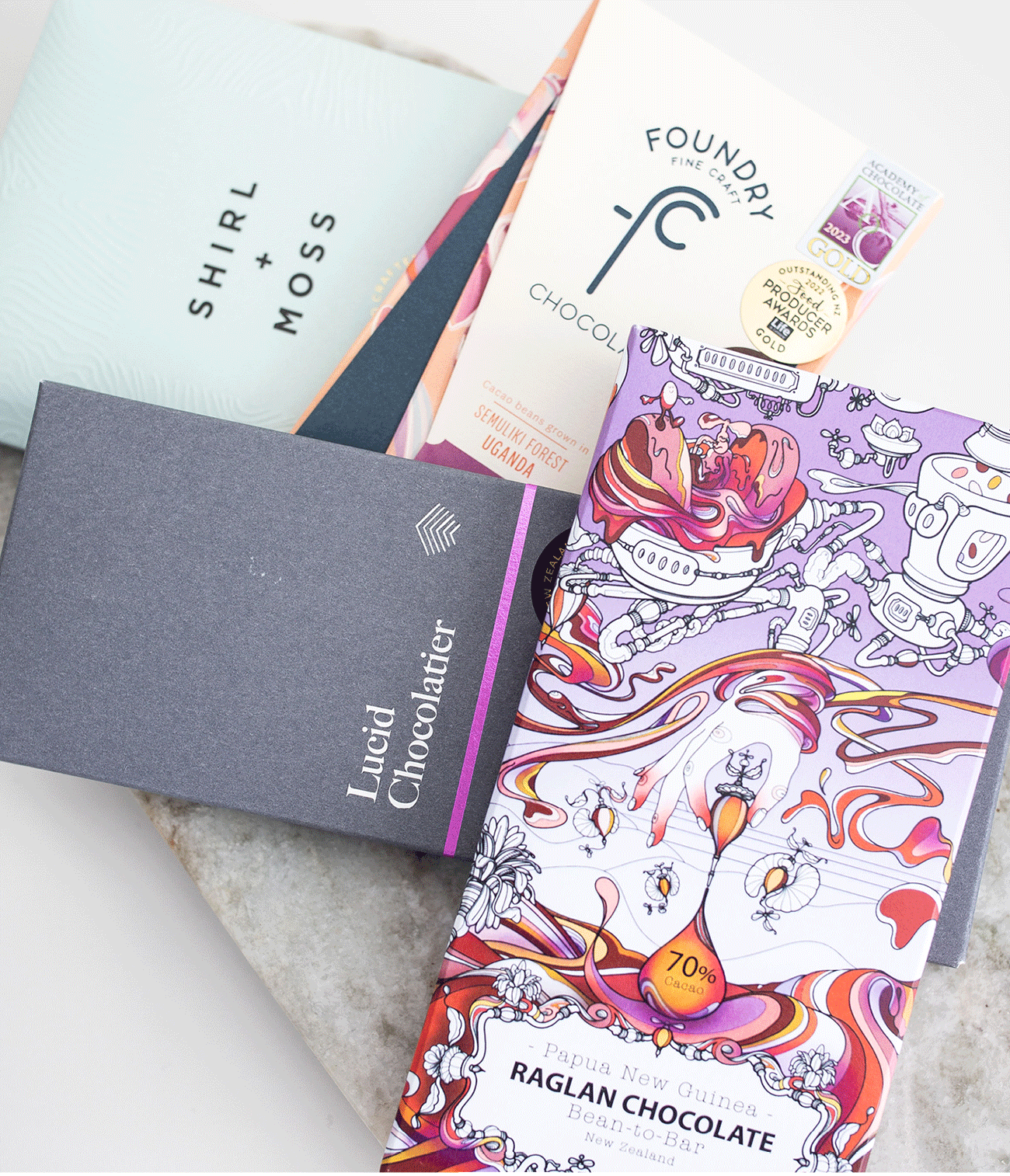 Cocoa Wilds NZ Bean to Bar Selection