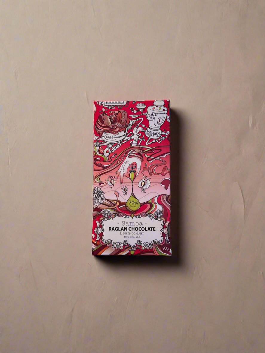 Raglan Chocolate Savai'i Koko Samoa 70% Dark Chocolate Bar