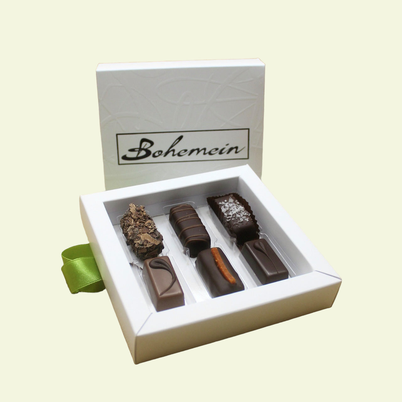 Bohemein Box of 6 Chocolates