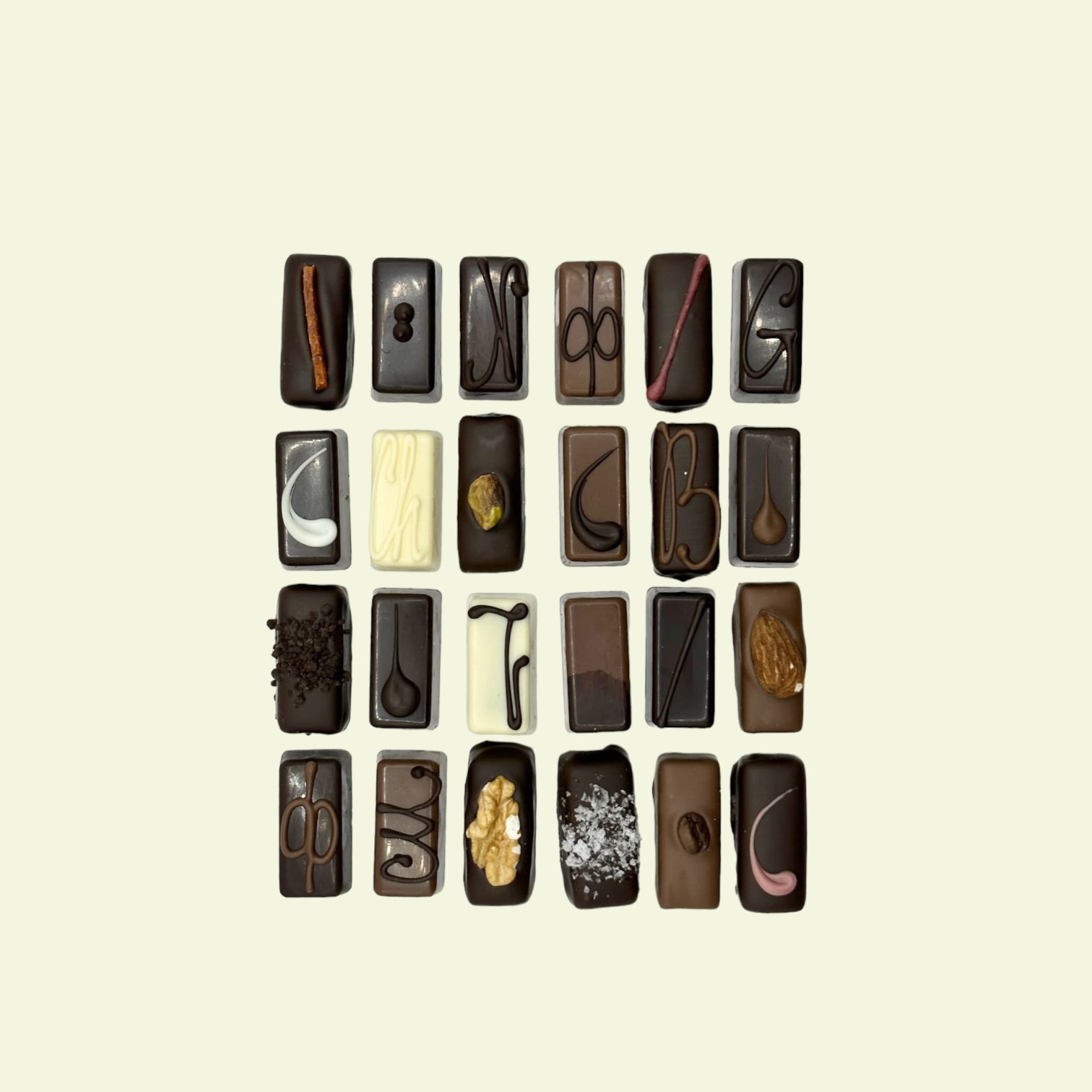 Bohemein Box of 6 Chocolates