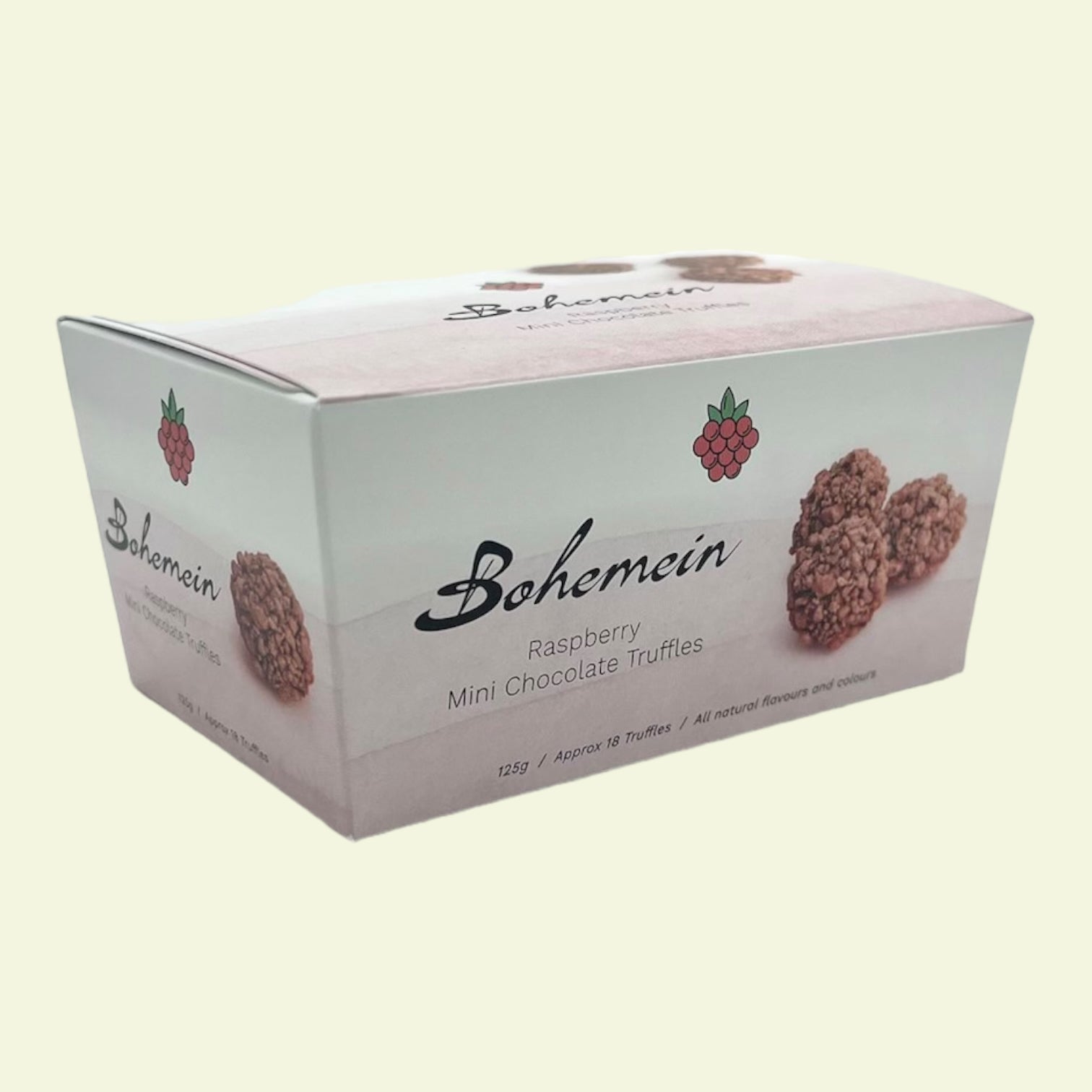 Bohemein Raspberry Chocolate Truffle Box